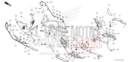 MARCHE DE PLANCHER NSS750R de 2024